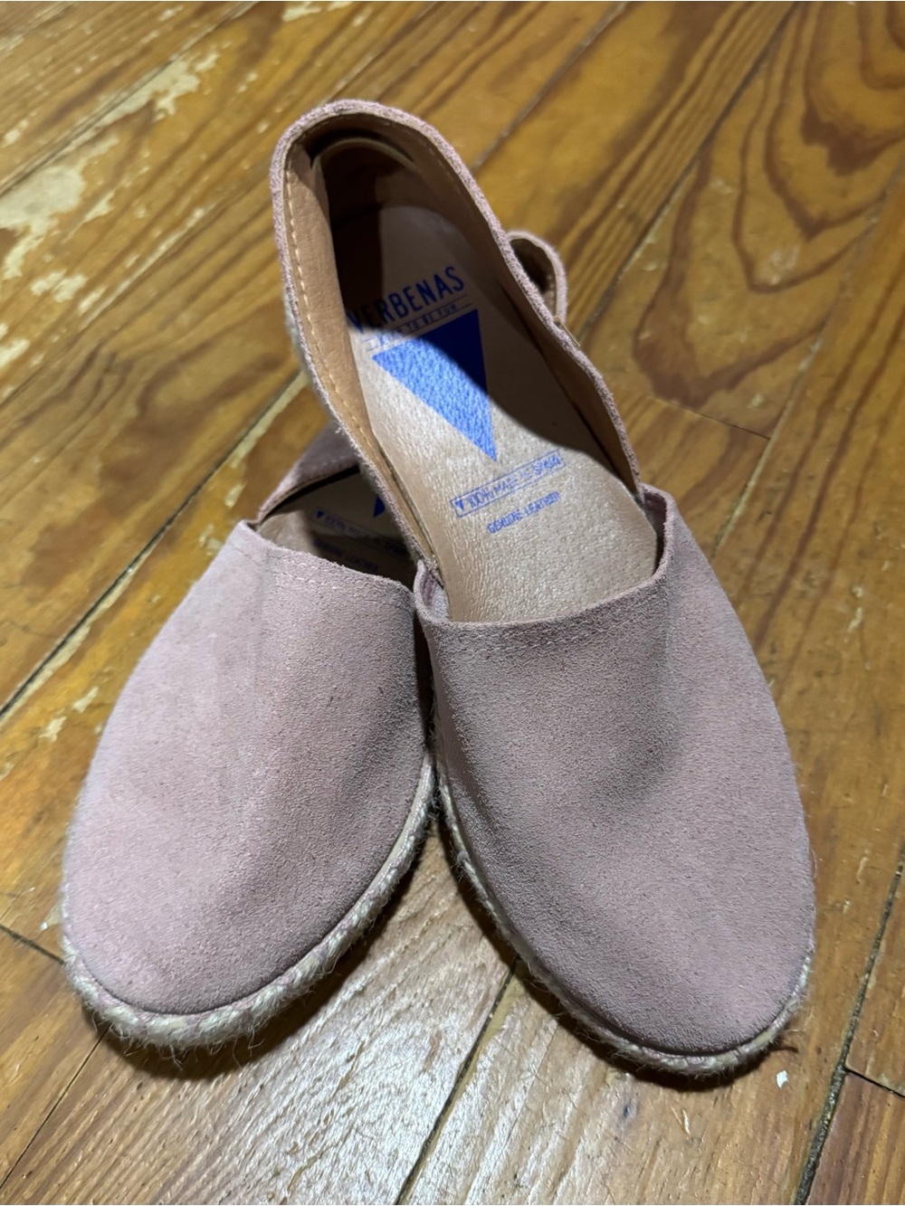 Verbenas Made In Spain Genuine Leather Slip-ons